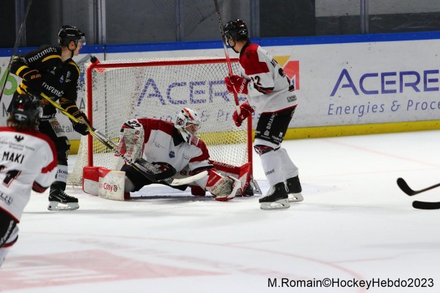 Photo hockey match Rouen - Briançon  le 23/11/2023