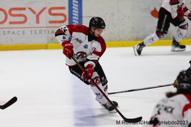 Photo hockey match Rouen - Briançon  le 23/11/2023