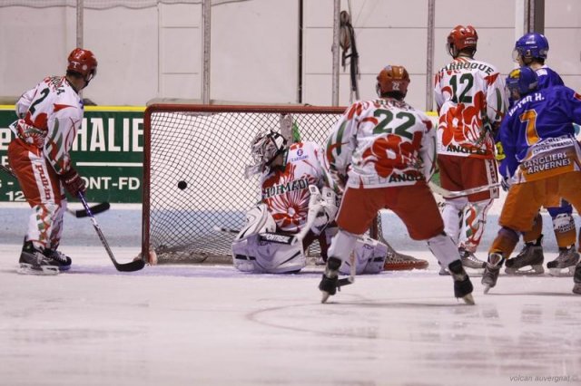 Photo hockey match Clermont-Ferrand - Anglet le 03/10/2009