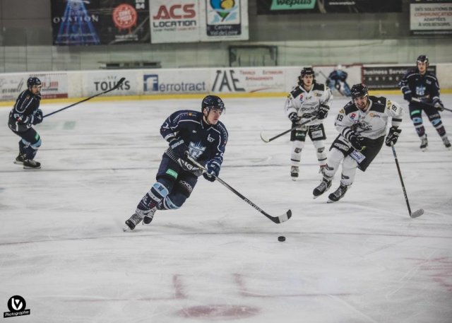 Photo hockey match Tours  - Brest  le 25/11/2023