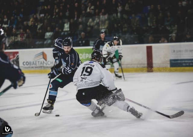 Photo hockey match Tours  - Brest  le 25/11/2023