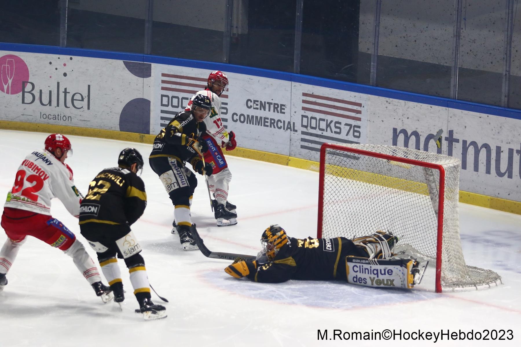 Rouen 3 - 6 Grenoble 
