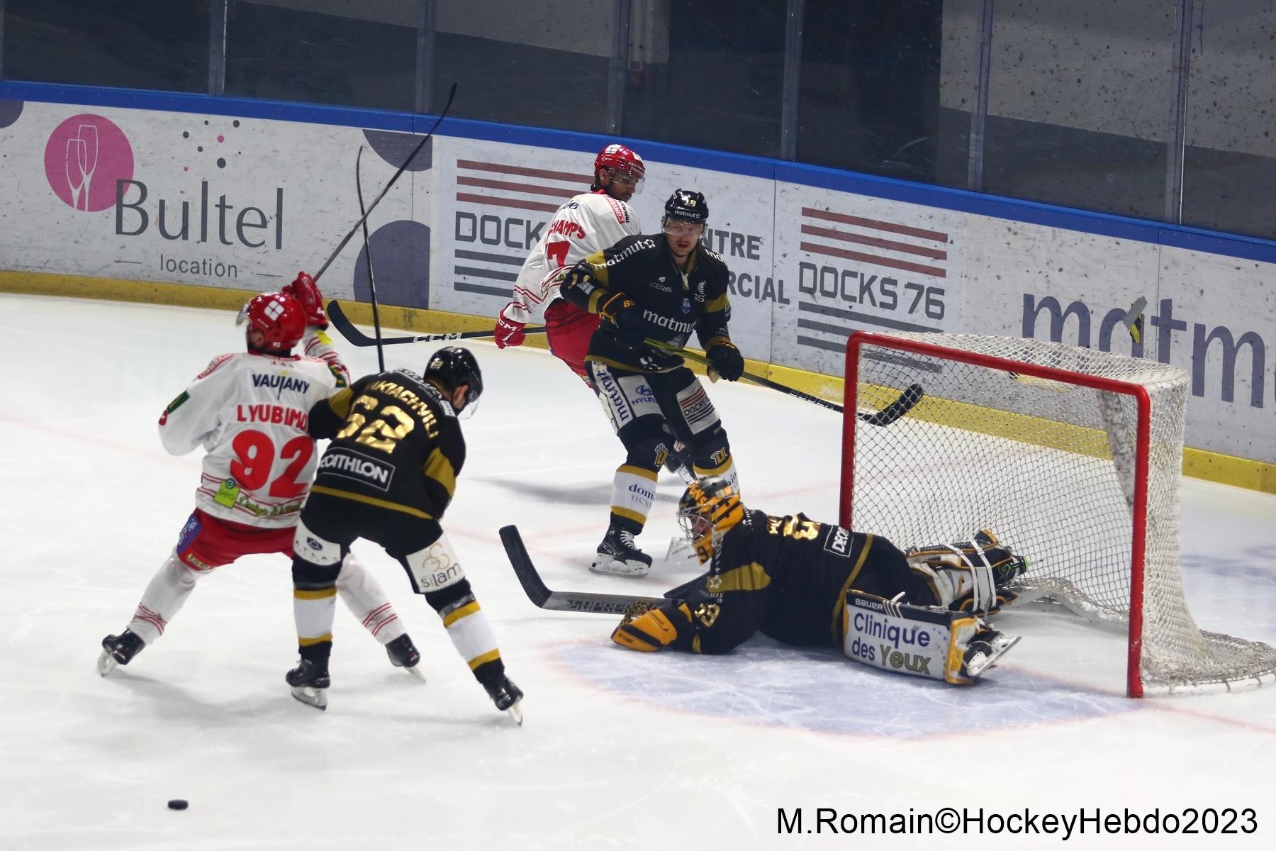 Rouen 3 - 6 Grenoble 