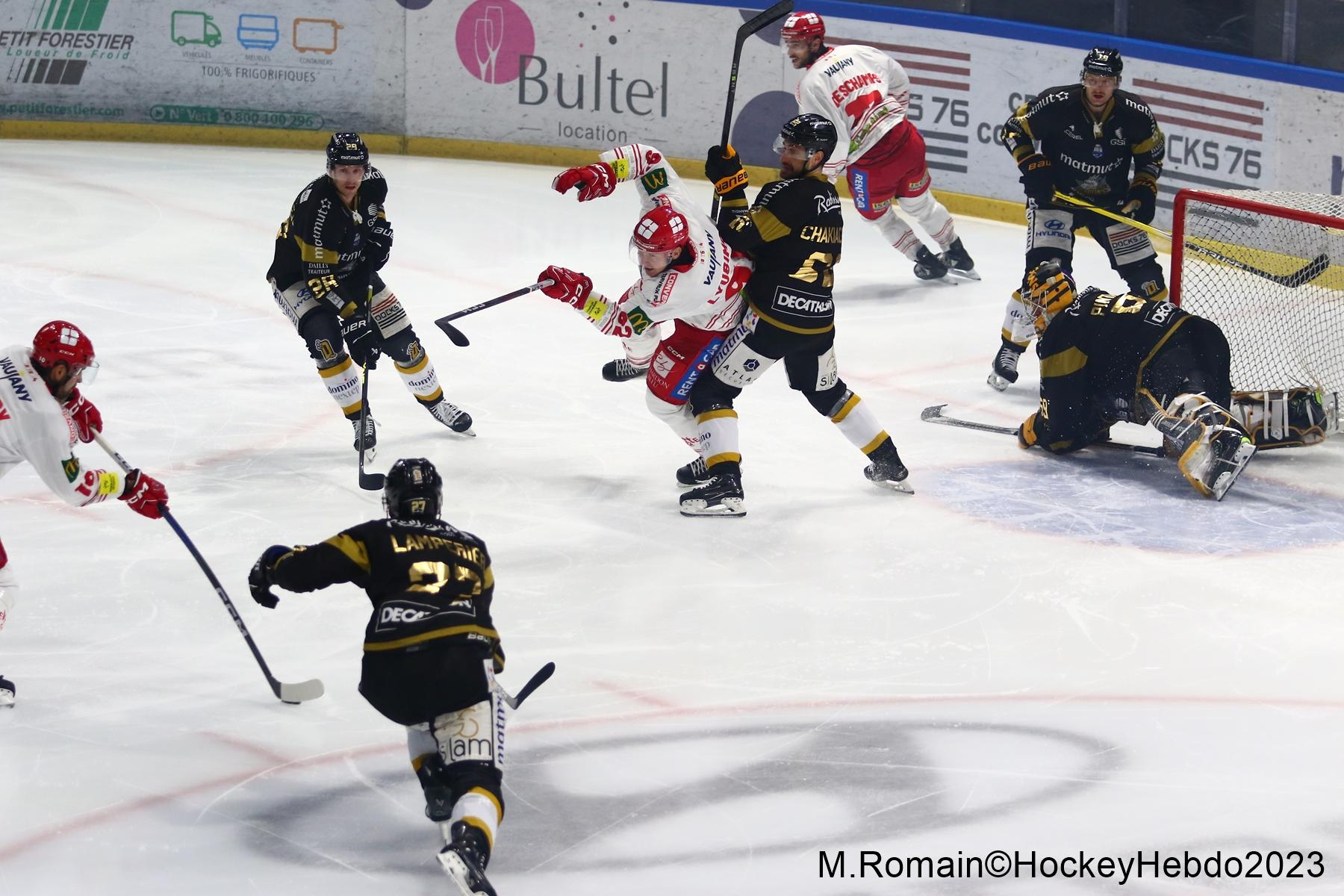 Rouen 3 - 6 Grenoble 