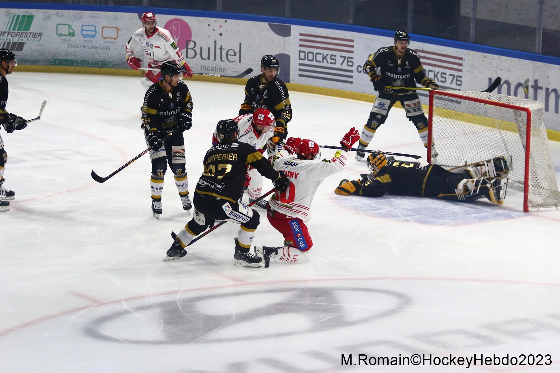 Rouen 3 - 6 Grenoble 