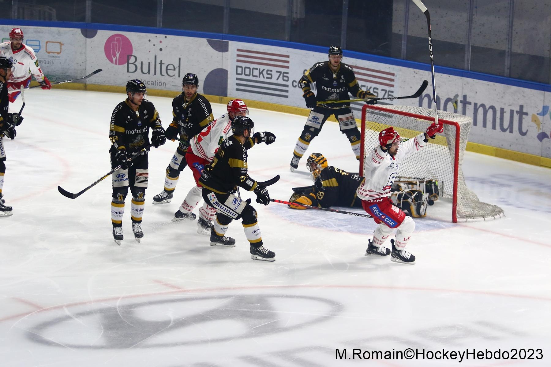 Rouen 3 - 6 Grenoble 