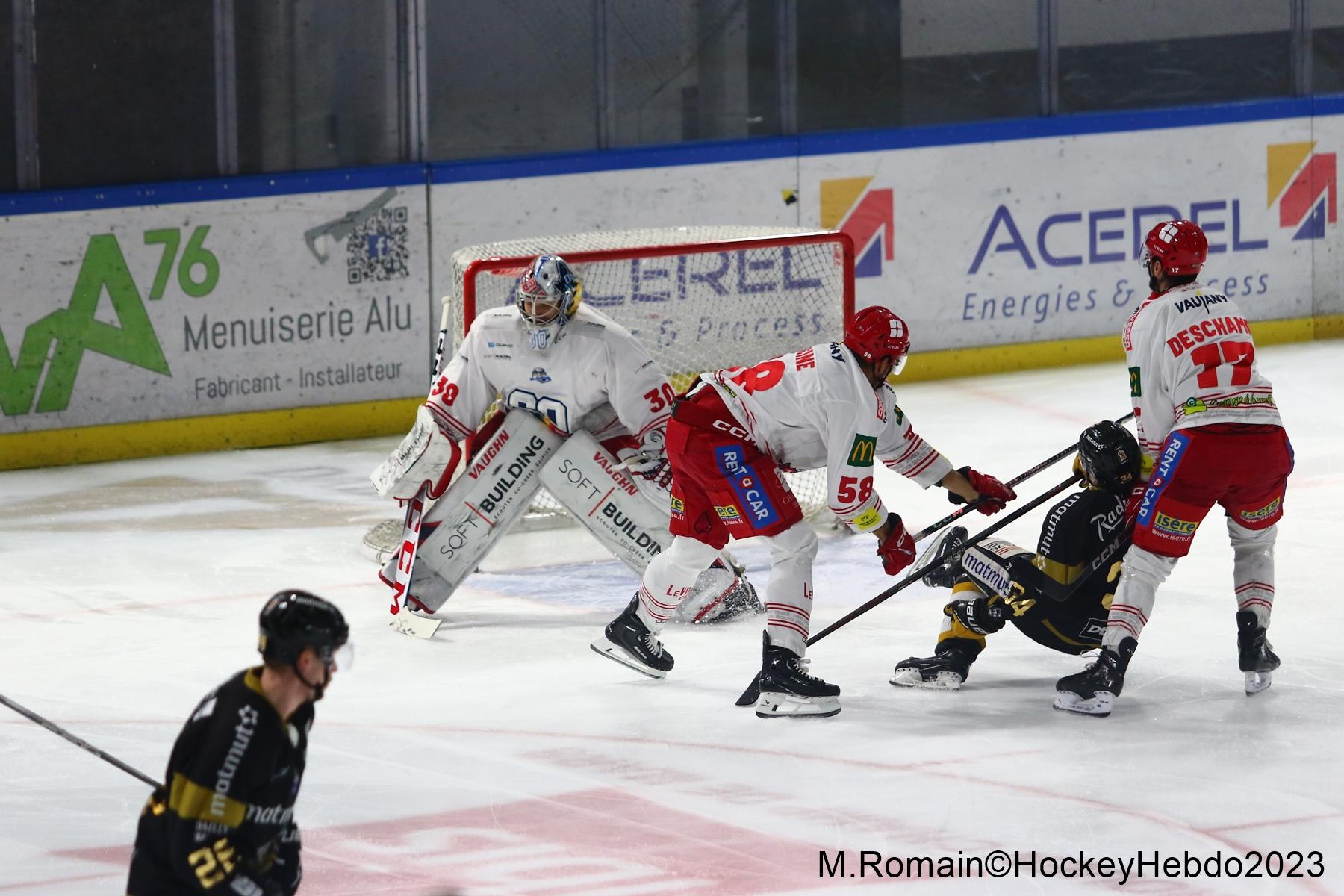 Rouen 3 - 6 Grenoble 