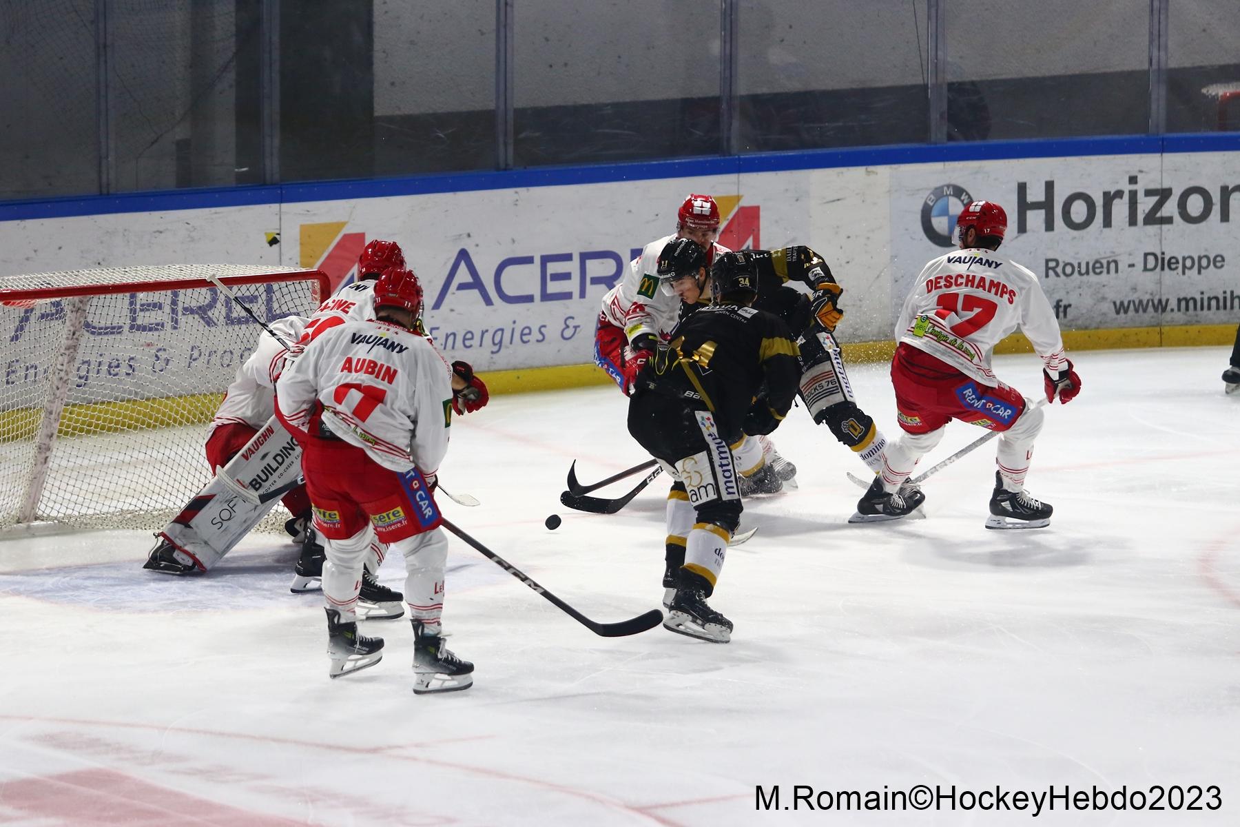 Rouen 3 - 6 Grenoble 