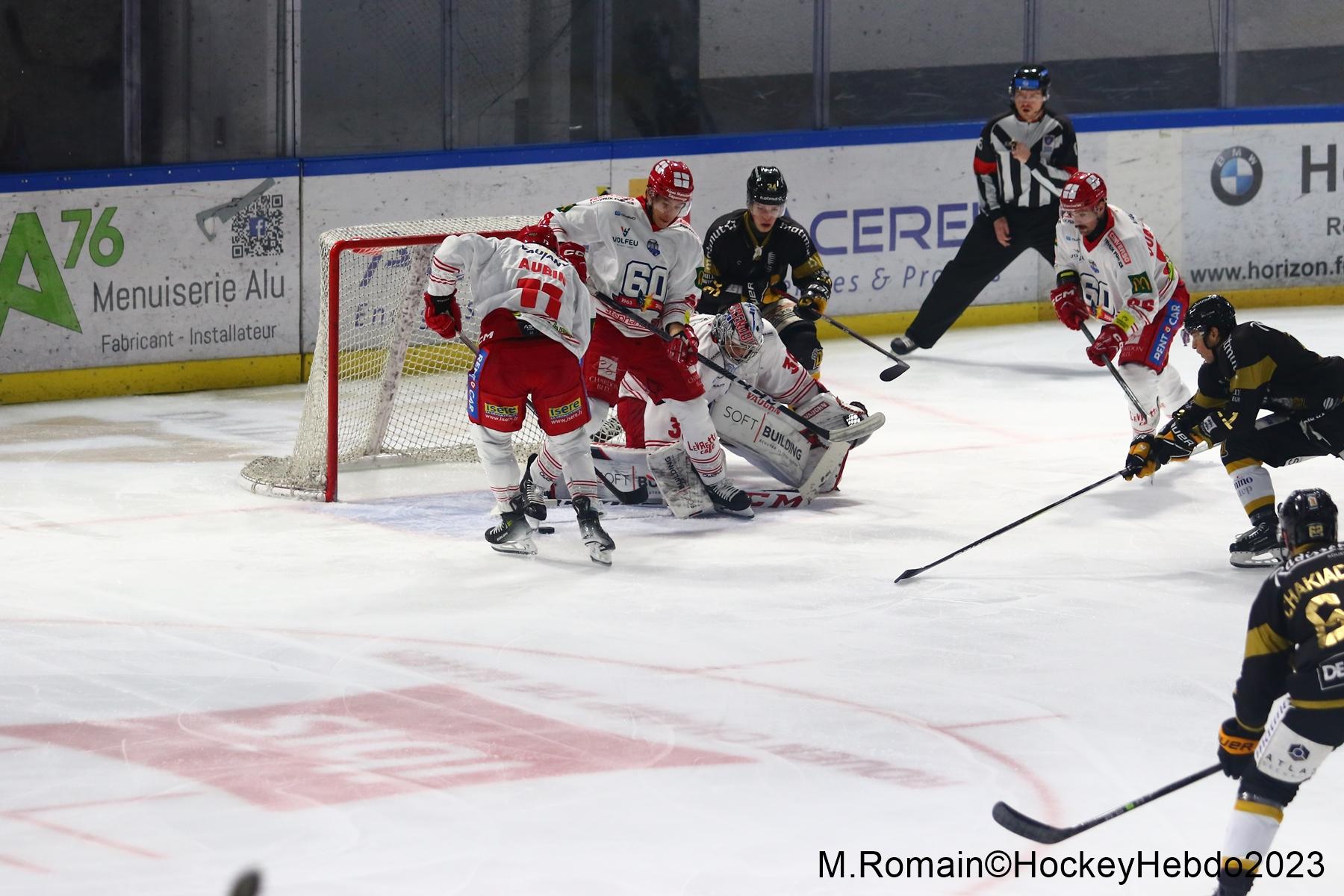Rouen 3 - 6 Grenoble 
