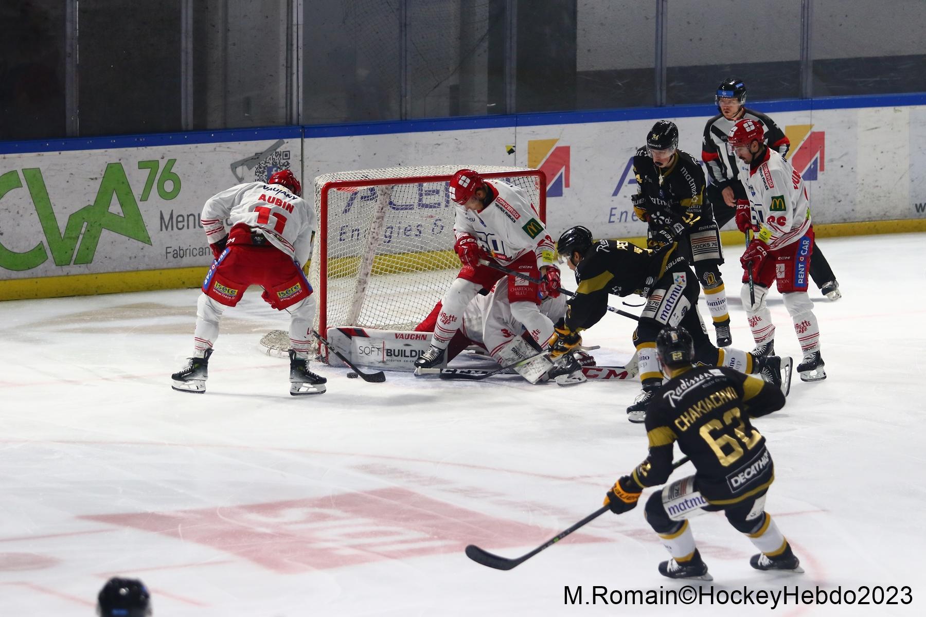 Rouen 3 - 6 Grenoble 