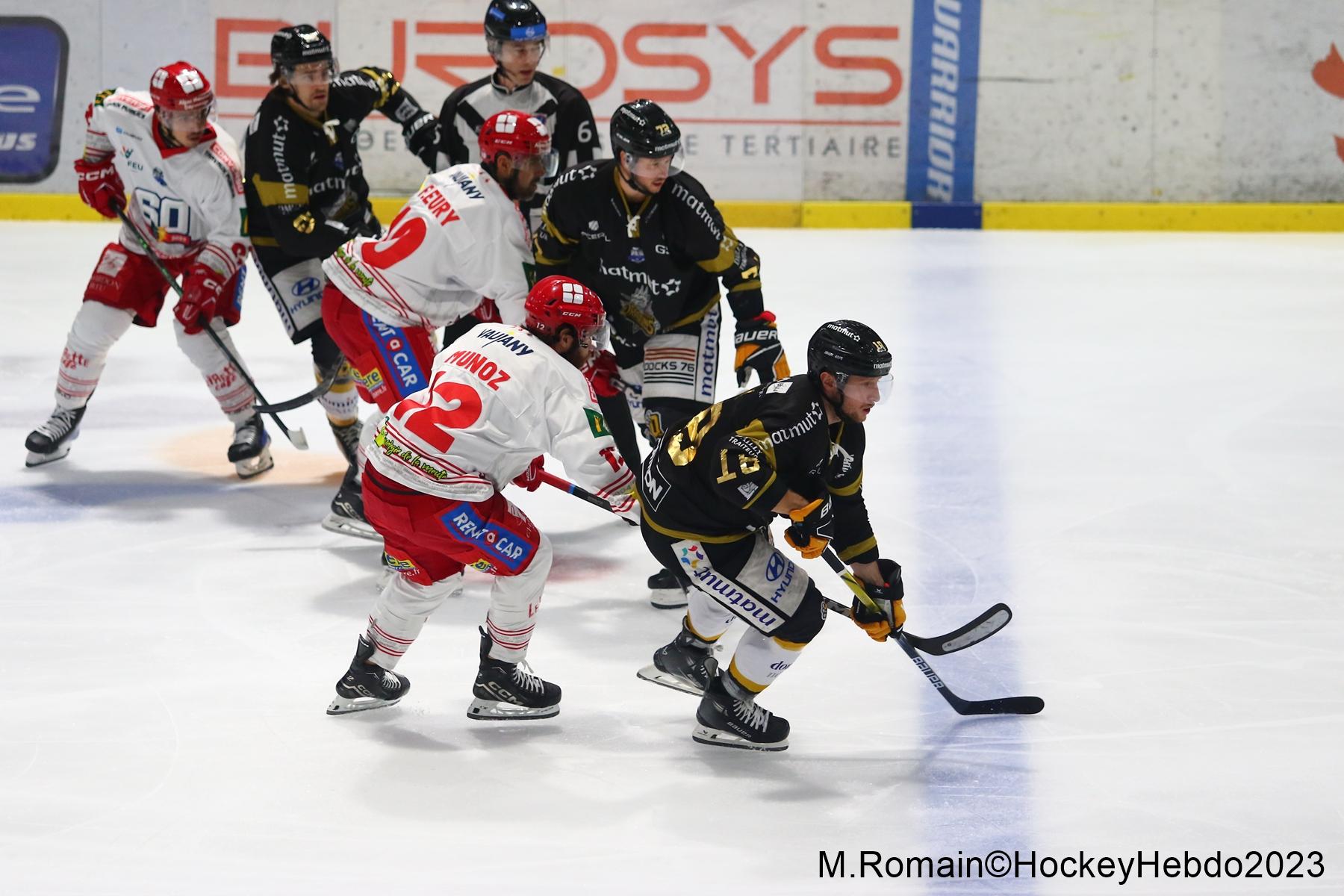 Rouen 3 - 6 Grenoble 