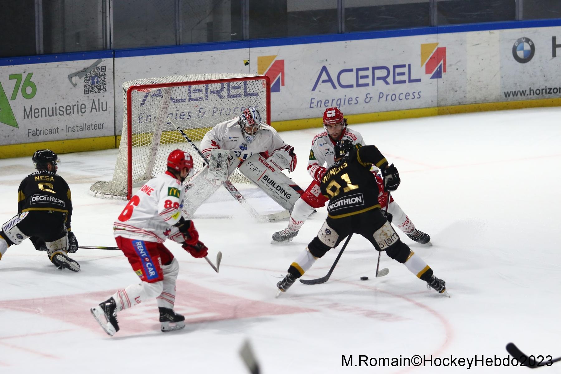 Rouen 3 - 6 Grenoble 