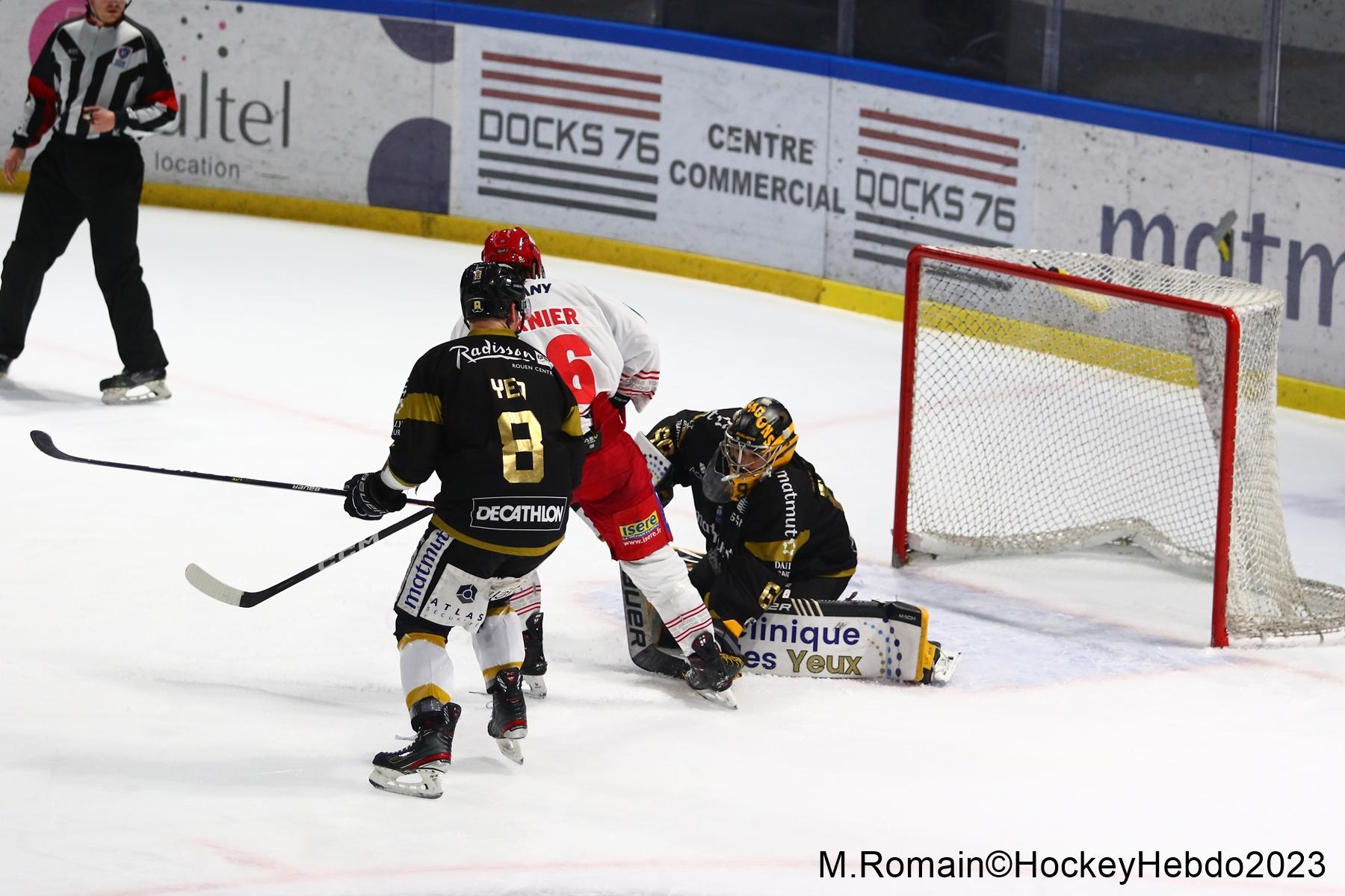 Rouen 3 - 6 Grenoble 