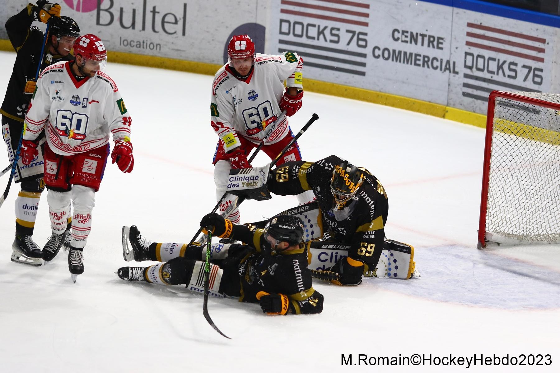 Rouen 3 - 6 Grenoble 