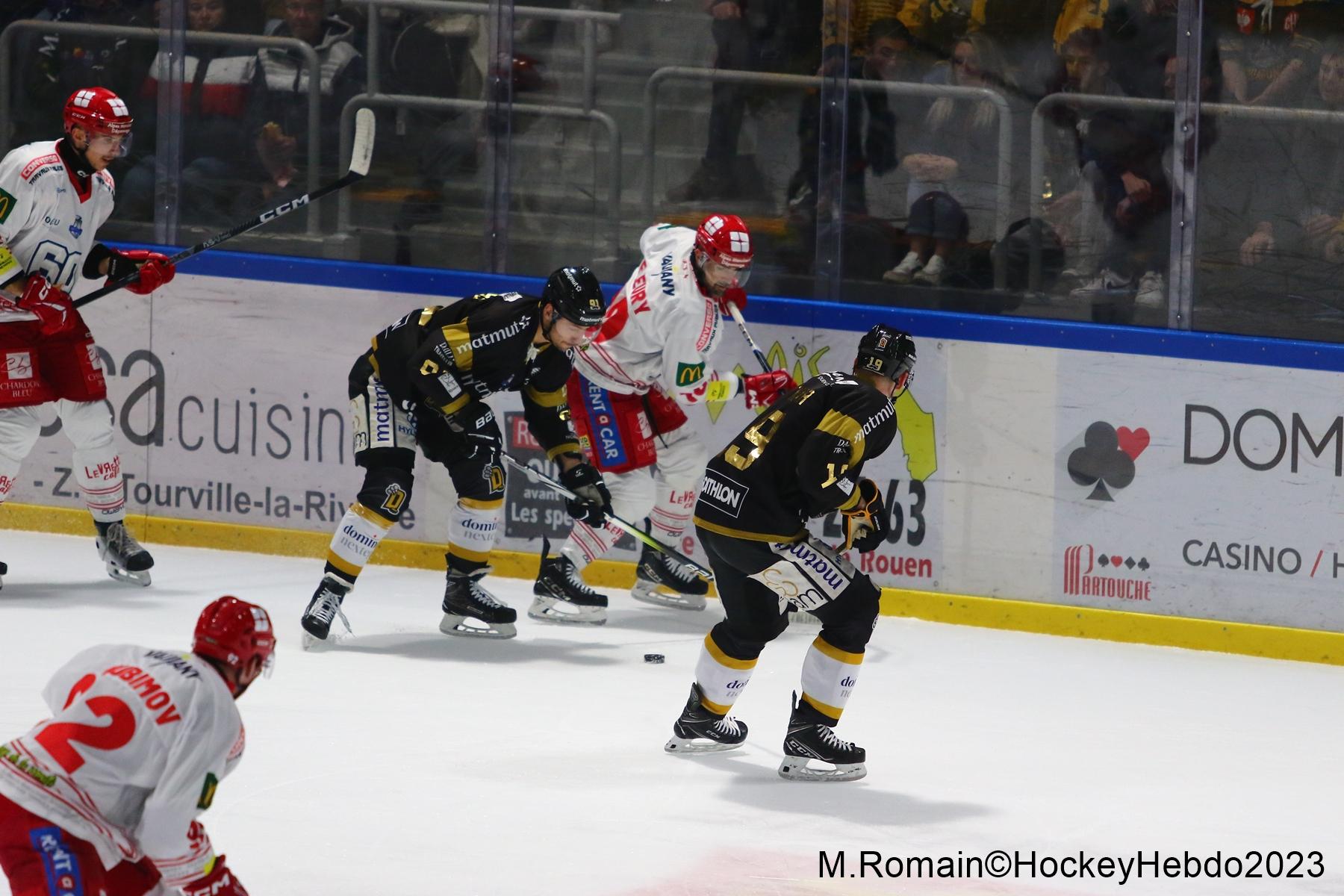 Rouen 3 - 6 Grenoble 