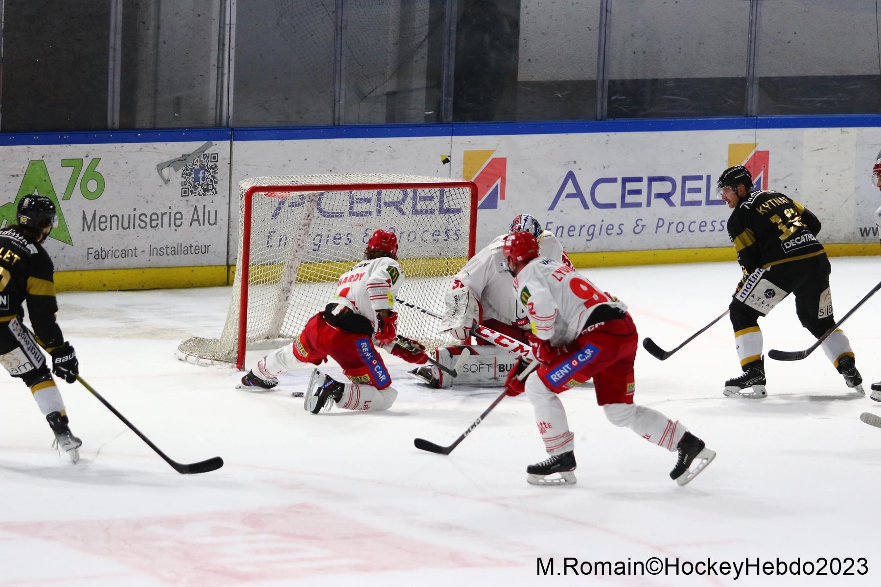 Rouen 3 - 6 Grenoble 