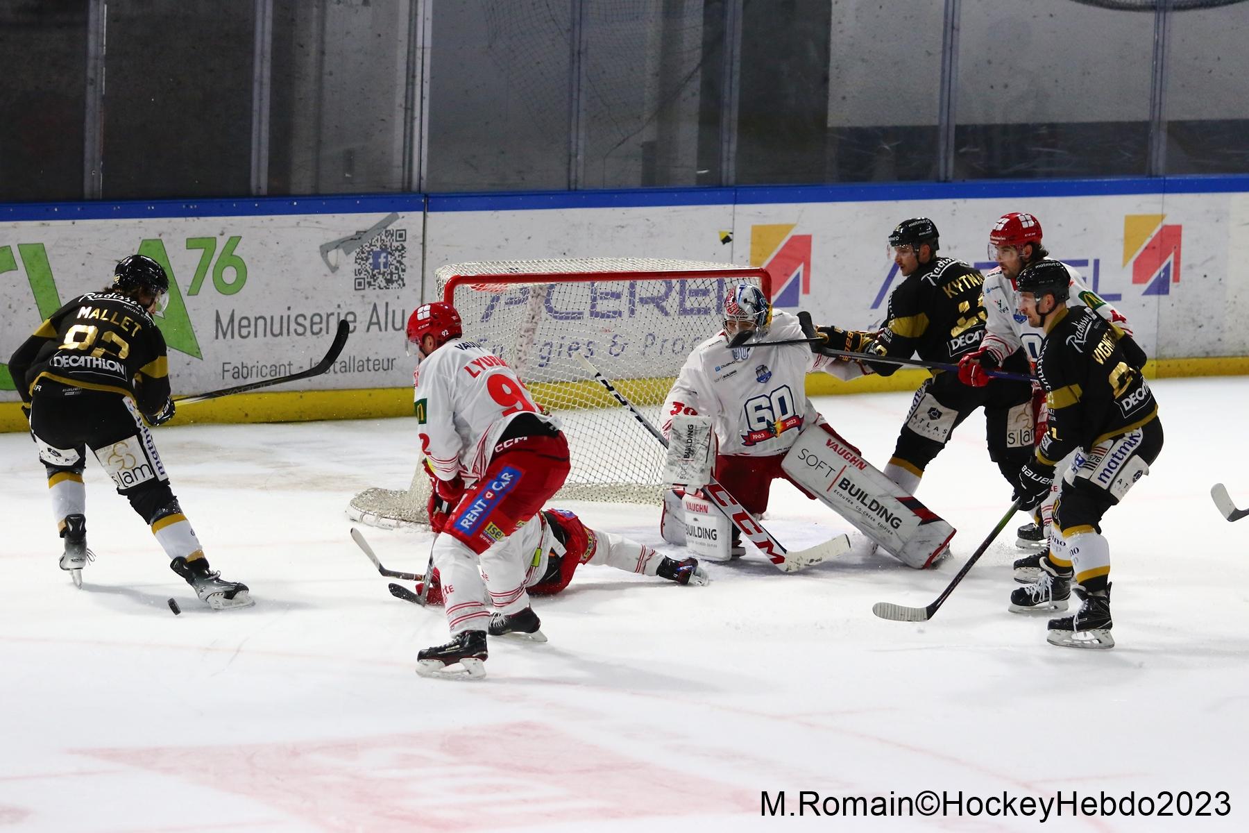 Rouen 3 - 6 Grenoble 