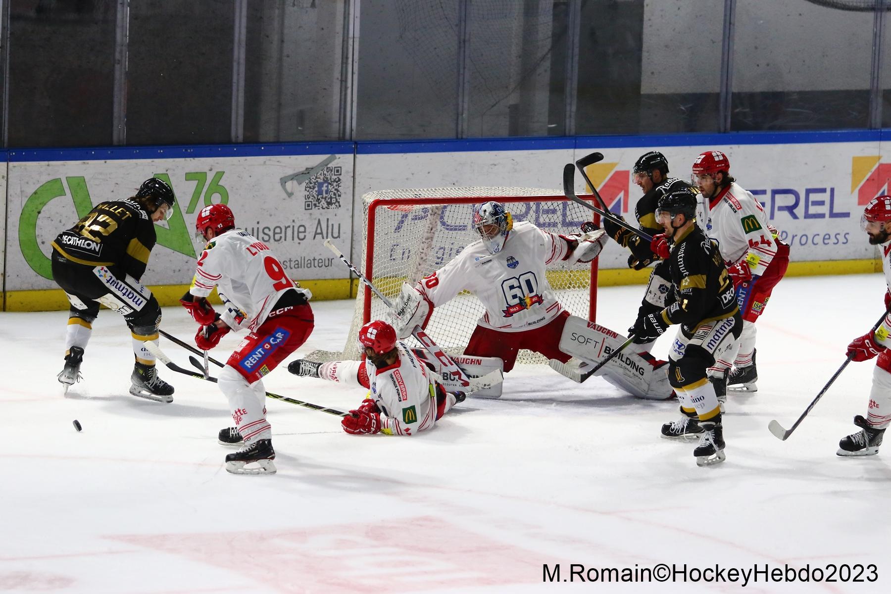 Rouen 3 - 6 Grenoble 