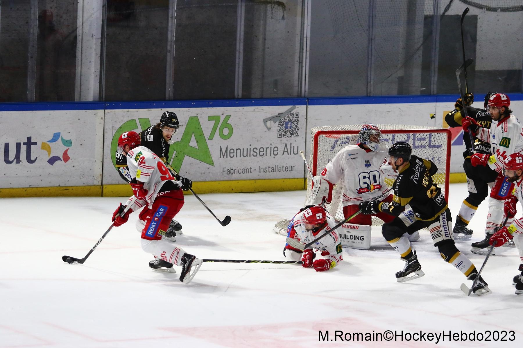 Rouen 3 - 6 Grenoble 
