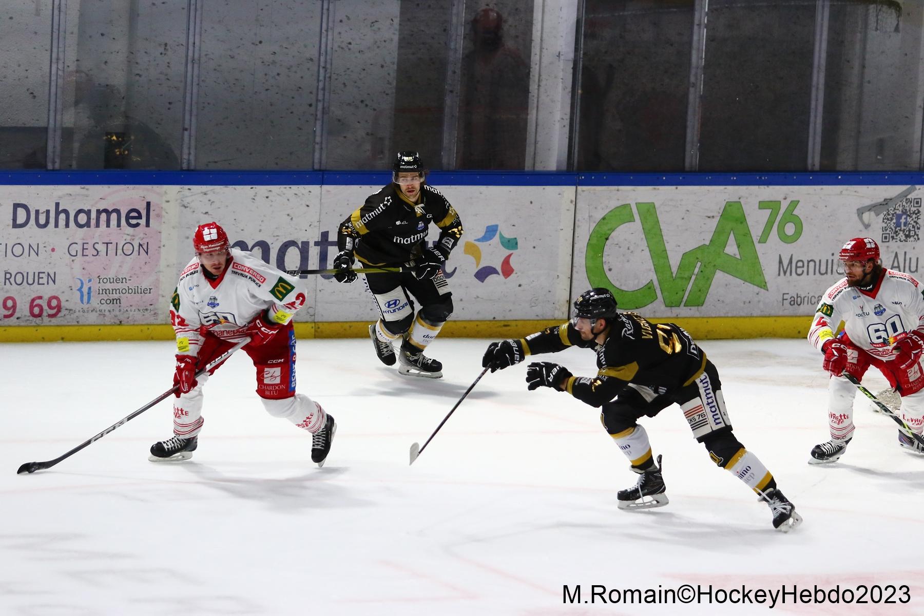 Rouen 3 - 6 Grenoble 