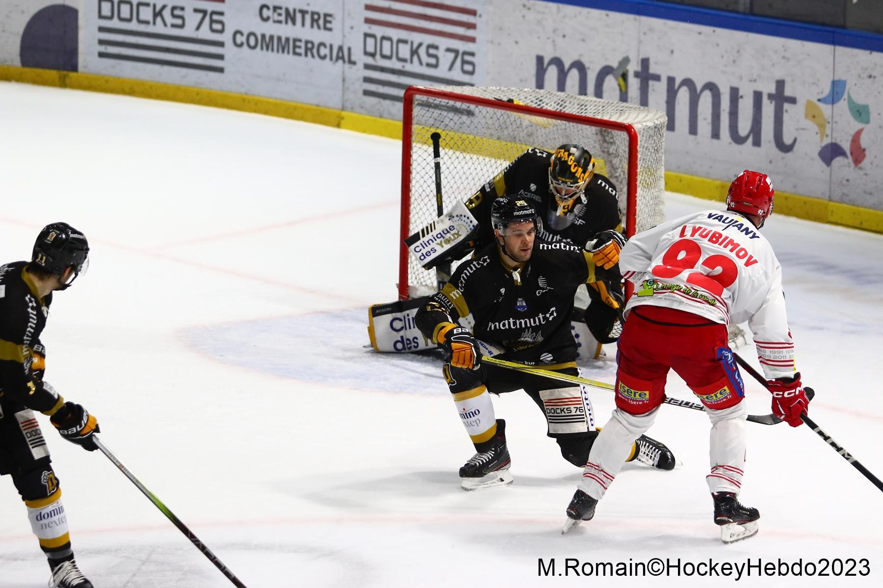 Rouen 3 - 6 Grenoble 