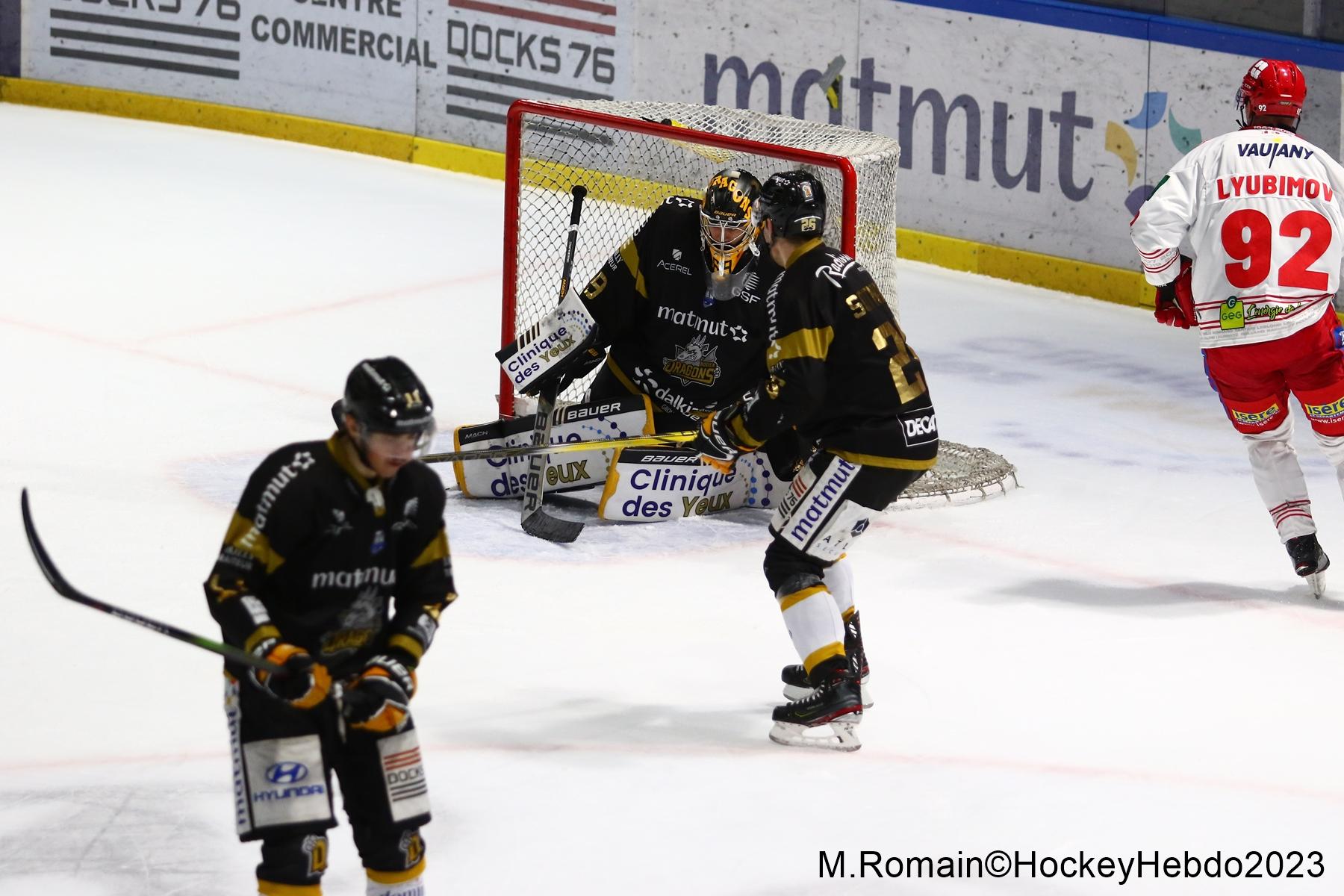 Rouen 3 - 6 Grenoble 