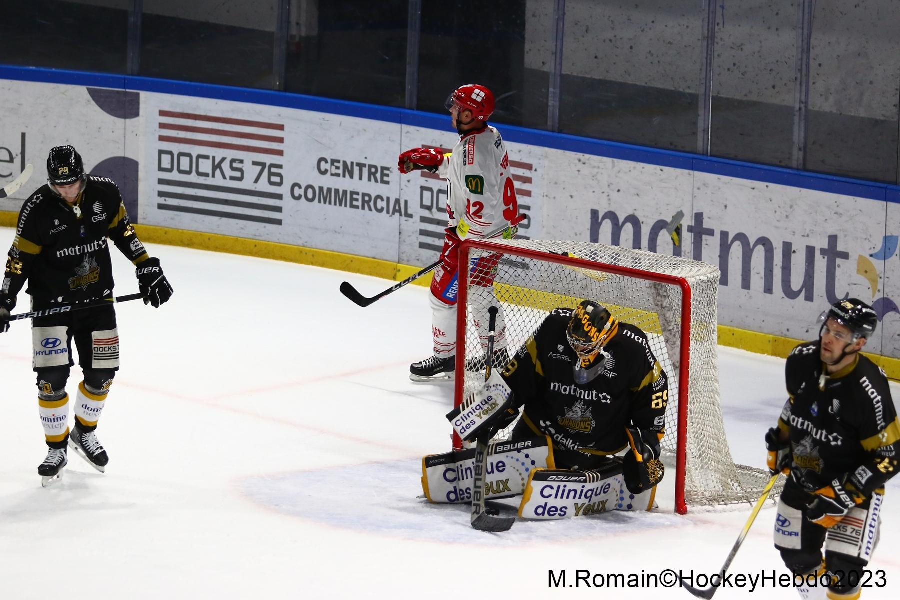 Rouen 3 - 6 Grenoble 