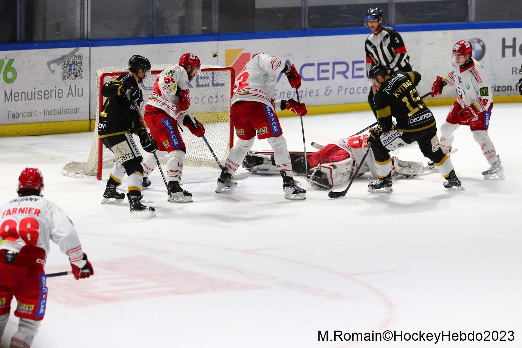 Rouen 3 - 6 Grenoble 