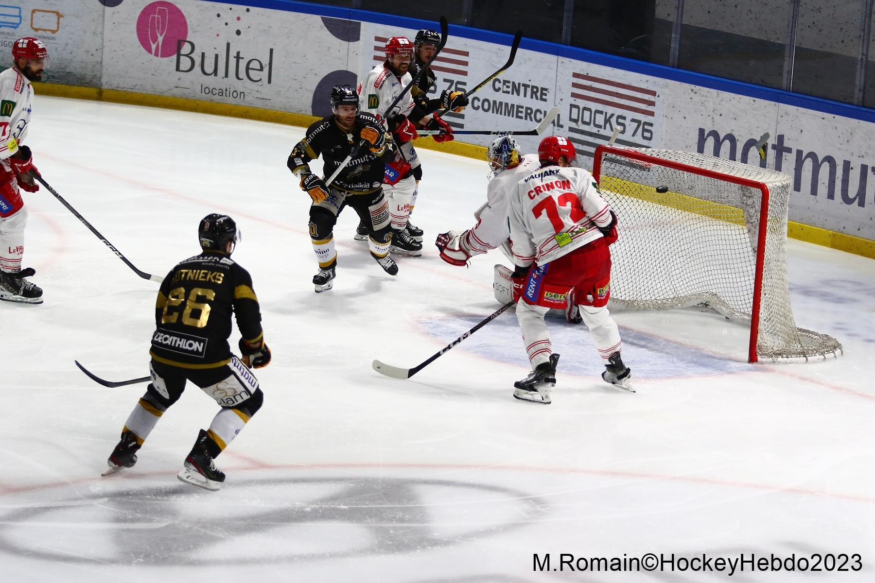 Rouen 3 - 6 Grenoble 