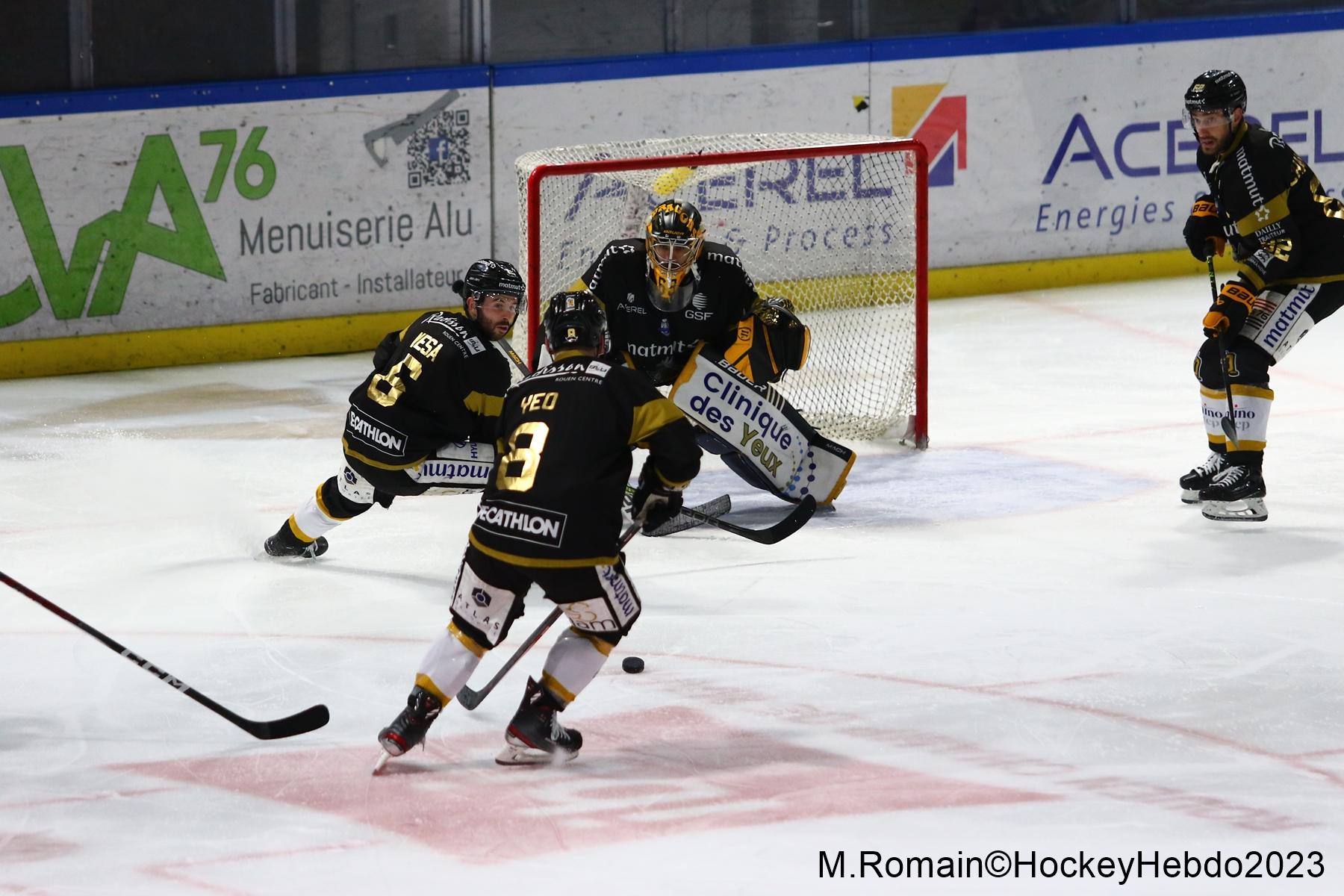 Rouen 3 - 6 Grenoble 