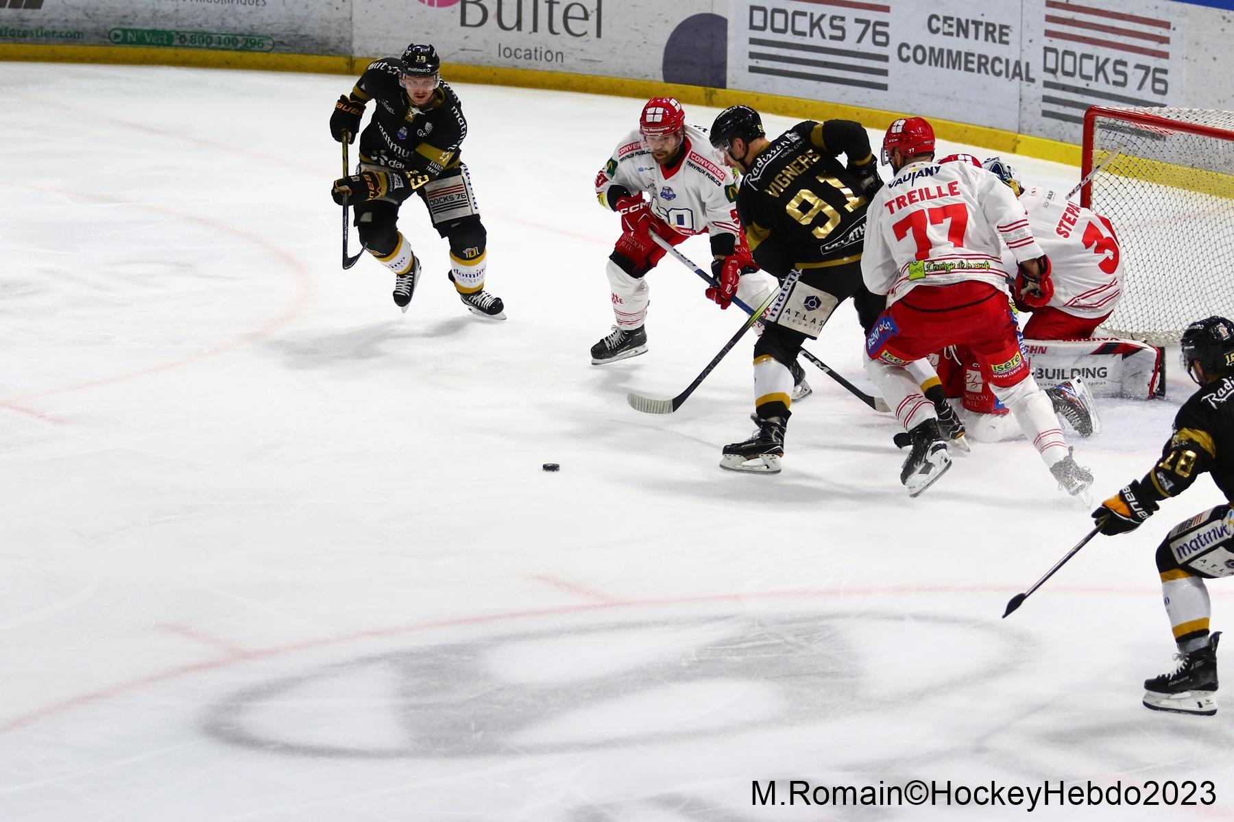 Rouen 3 - 6 Grenoble 