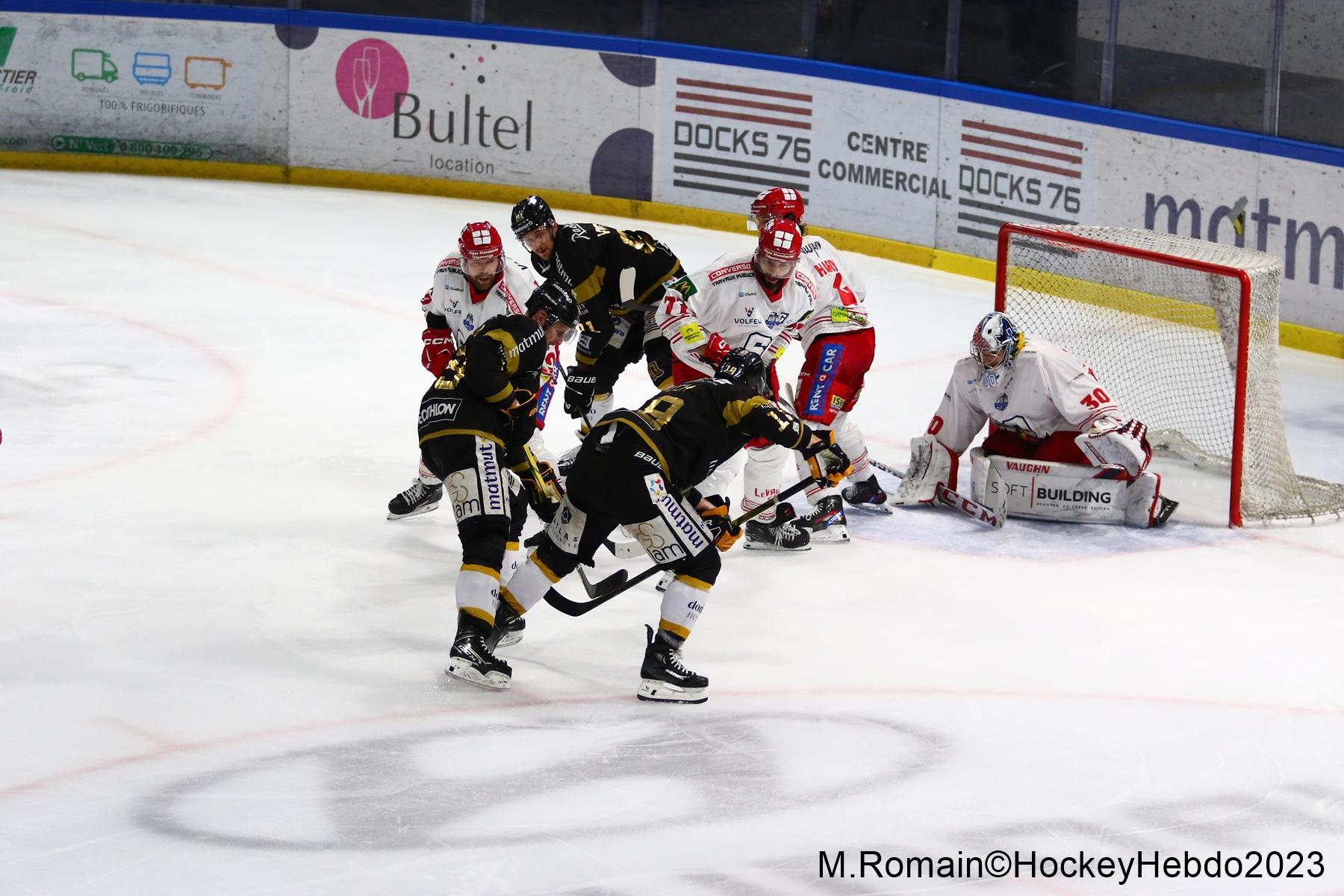 Rouen 3 - 6 Grenoble 