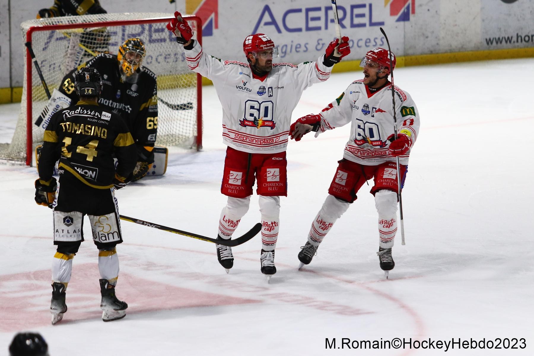 Rouen 3 - 6 Grenoble 