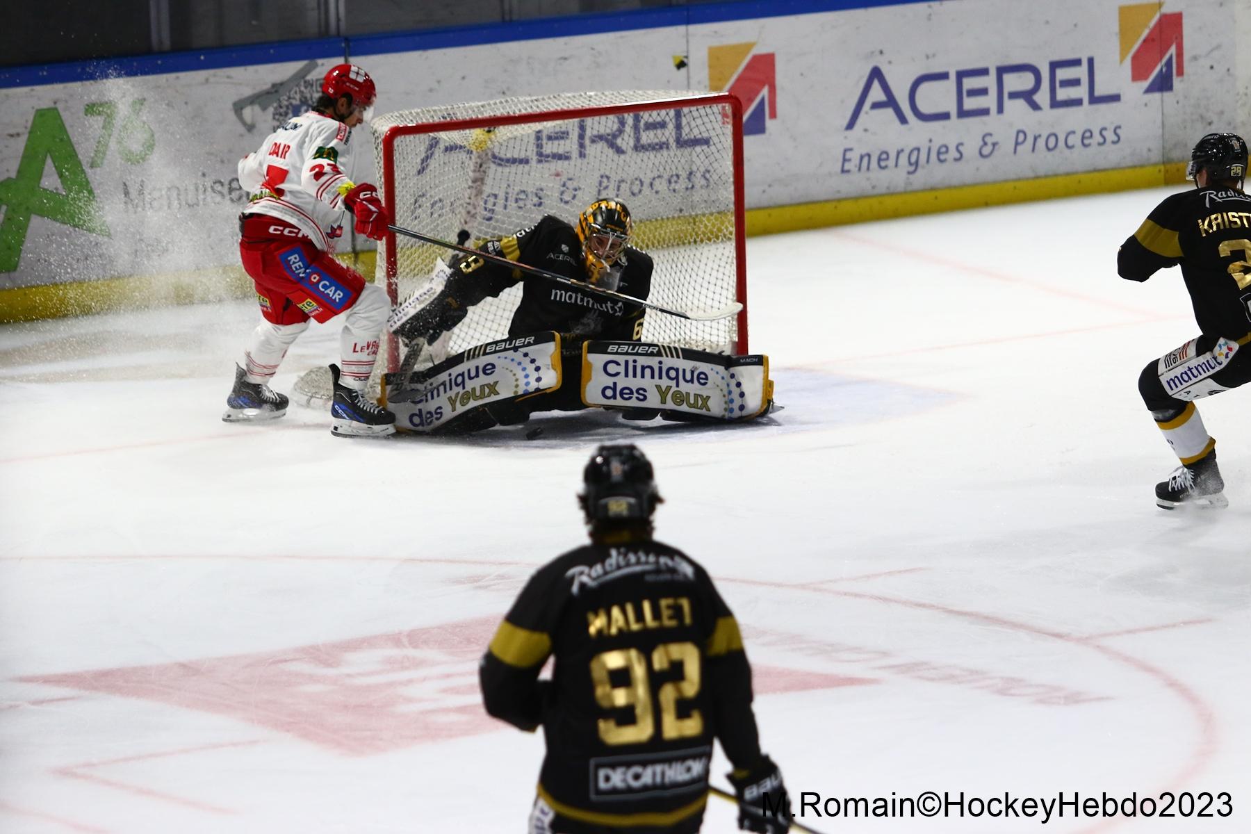 Rouen 3 - 6 Grenoble 