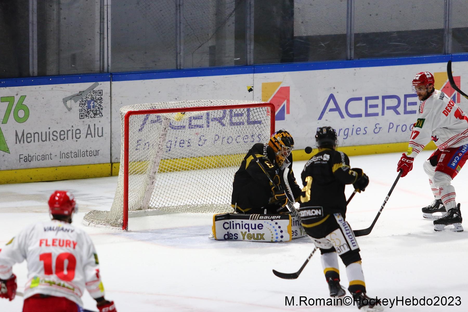 Rouen 3 - 6 Grenoble 