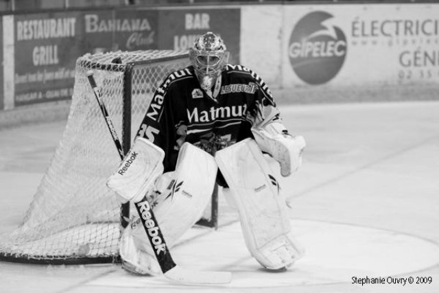 Photo hockey match Rouen - Angers  le 06/10/2009