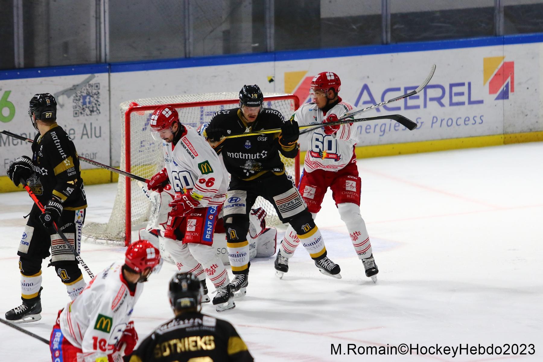 Rouen 3 - 6 Grenoble 