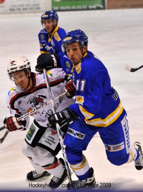 Photo hockey match Villard-de-Lans - Briançon  le 06/10/2009