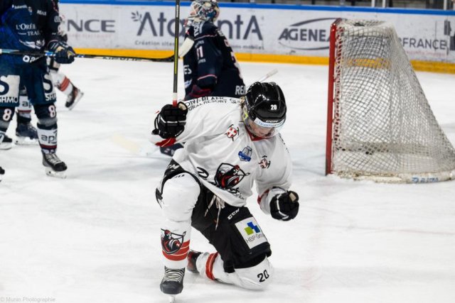 Photo hockey match Angers  - Chamonix  le 03/12/2023
