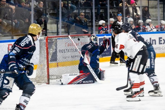 Photo hockey match Angers  - Chamonix  le 03/12/2023