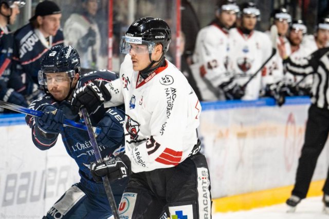 Photo hockey match Angers  - Chamonix  le 03/12/2023