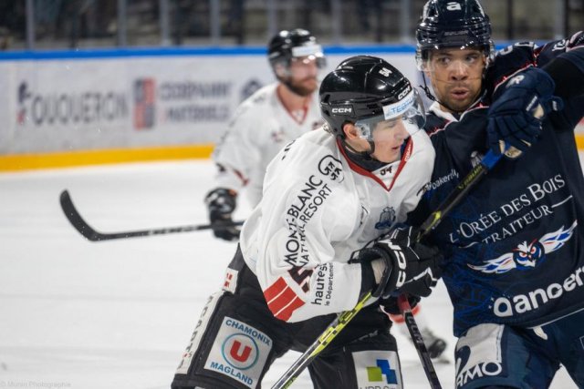 Photo hockey match Angers  - Chamonix  le 03/12/2023