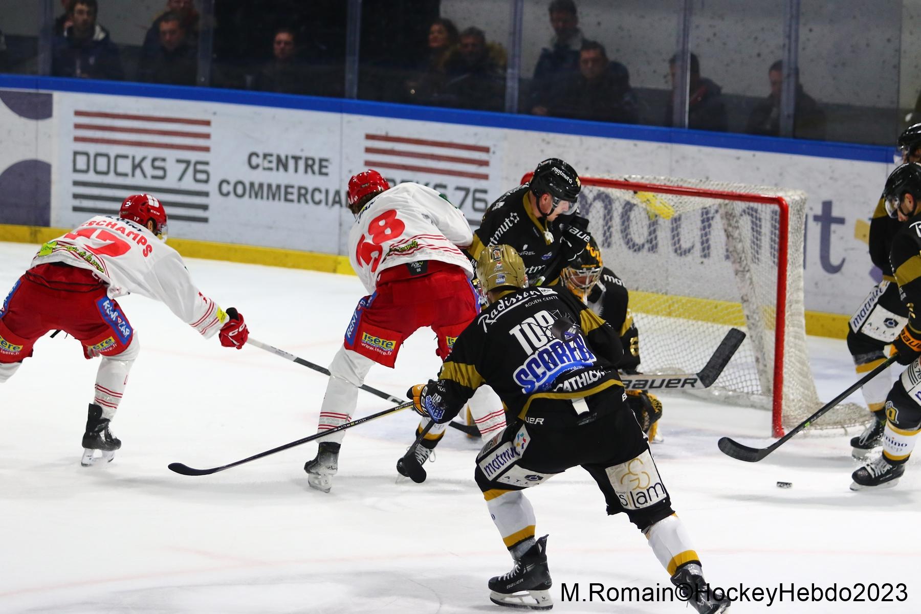 Rouen 4 - 3 Grenoble 