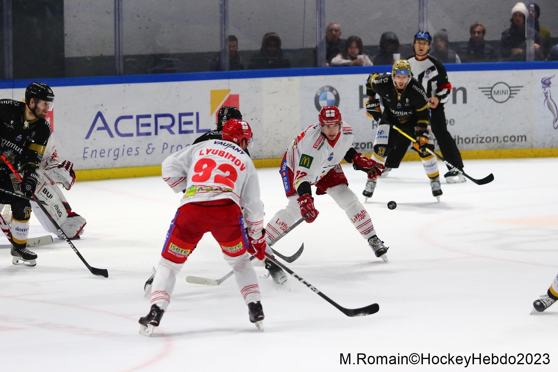 Rouen 4 - 3 Grenoble 