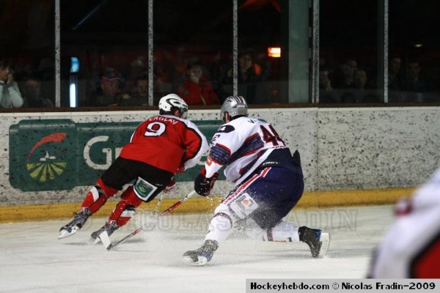 Photo hockey match Briançon  - Grenoble  le 10/10/2009