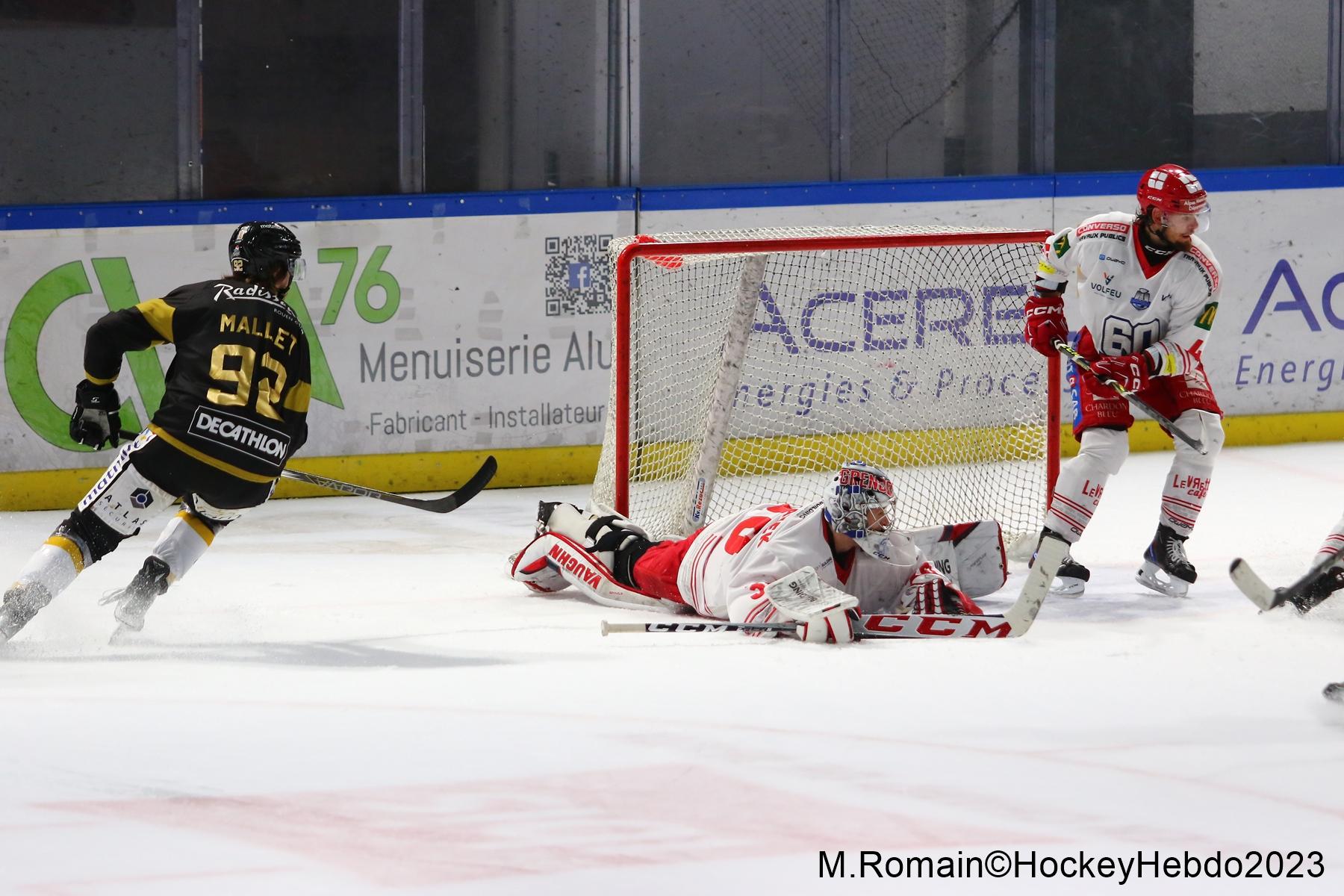 Rouen 4 - 3 Grenoble 