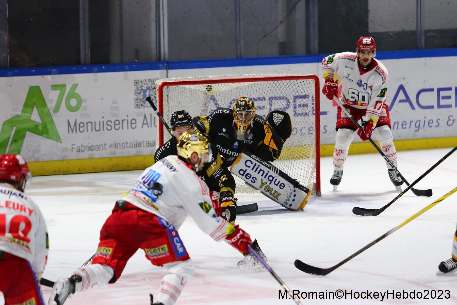 Rouen 4 - 3 Grenoble 