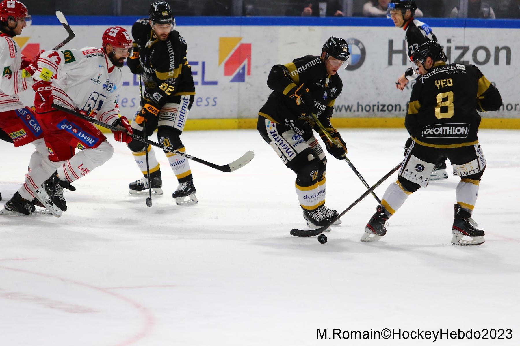 Rouen 4 - 3 Grenoble 