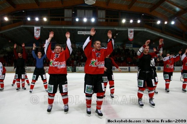 Photo hockey match Briançon  - Grenoble  le 10/10/2009