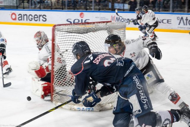 Photo hockey match Angers  - Chamonix  le 05/12/2023